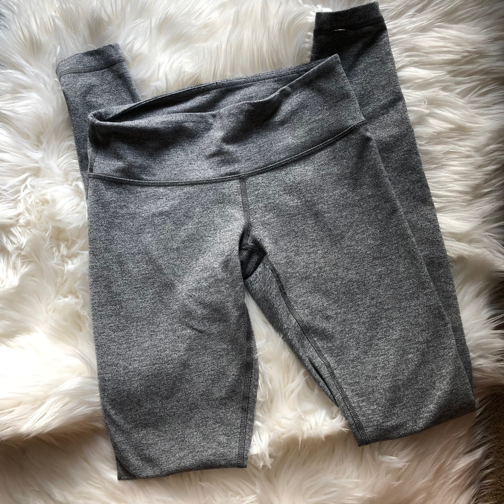 Lululemon Wunder Under Pant Heathered Medium Grey